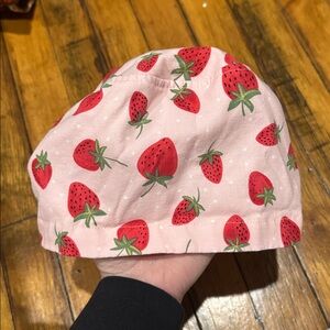 Strawberry scrub cap- Euro